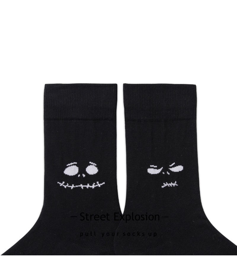 Unisex Funny Personalized Graffiti Pattern Cotton Socks