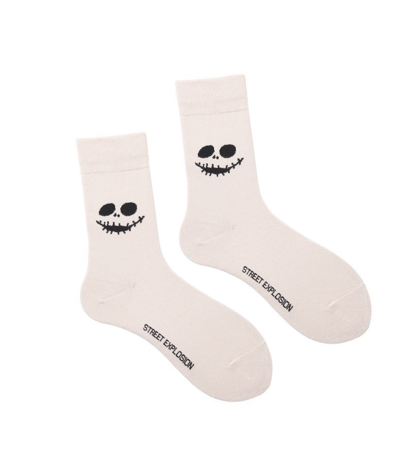 Unisex Funny Personalized Graffiti Pattern Cotton Socks