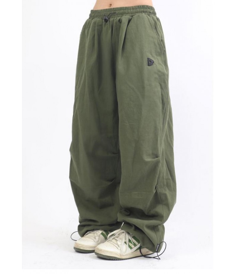 Men Fashion Casual Street Solid Color Loose Pants