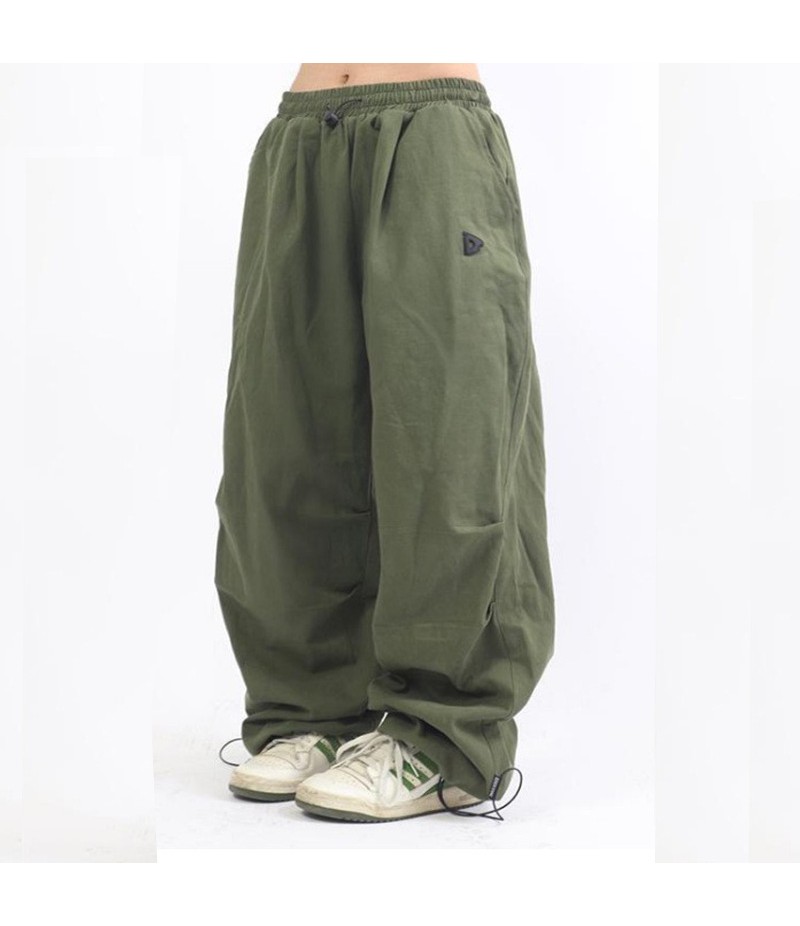 Men Fashion Casual Street Solid Color Loose Pants